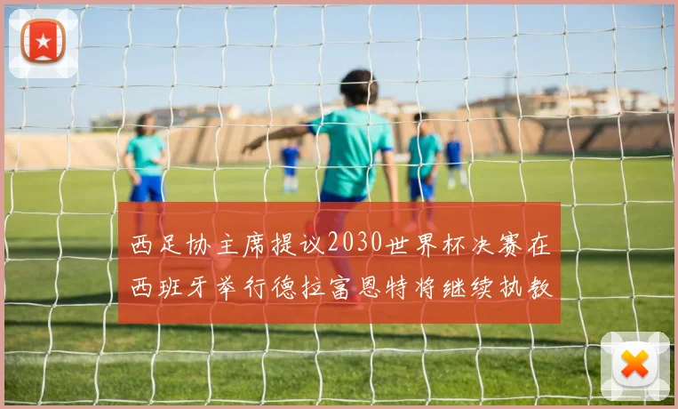 西足协主席提议2030世界杯决赛在西班牙举行德拉富恩特将继续执教国家队